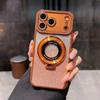 Fashion Glitter Diamond Phone Case For 17 16 15 14 13 12 11 ProMax Plus Air For Magsafe Lens Protector Stand Holder Cover
