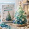 DIY Sea Glass Art Kit, Light Up Craft Kit with Sea Glass, Shells Pearl Accents, Coastal Ocean Inspired Mosaic Art Decoration, Creative Handmade Gift