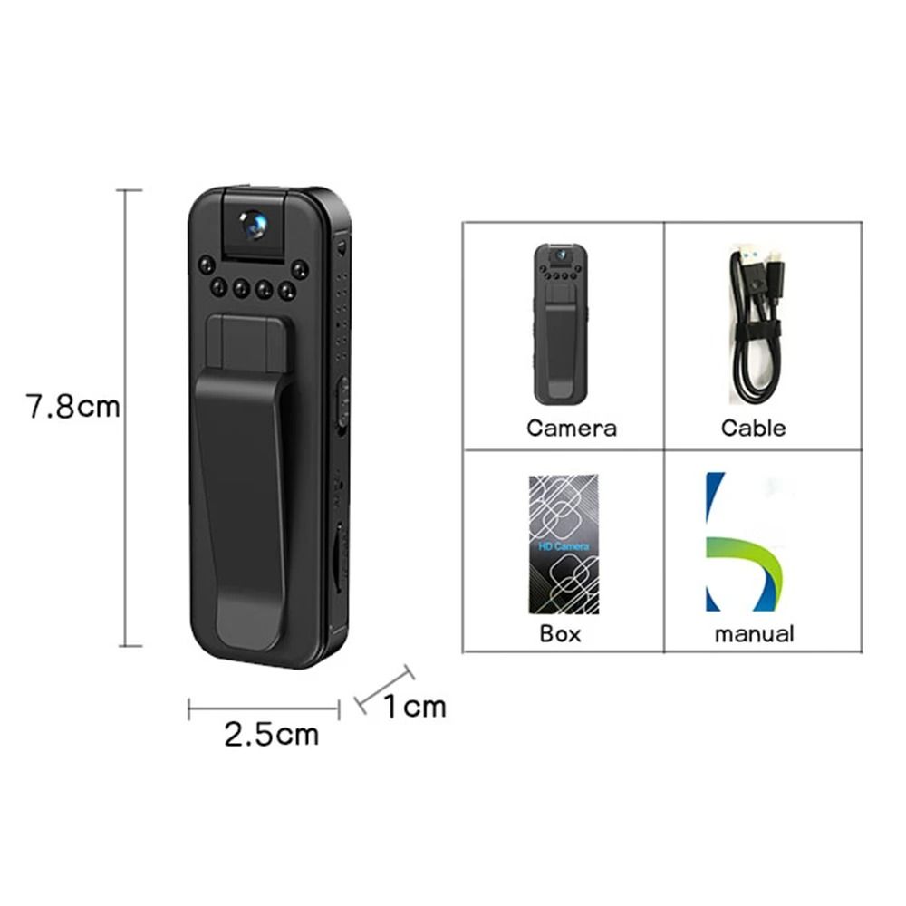 Night Vision Mini Camera Infrared Video Recorder New Video Surveillance Camcorder