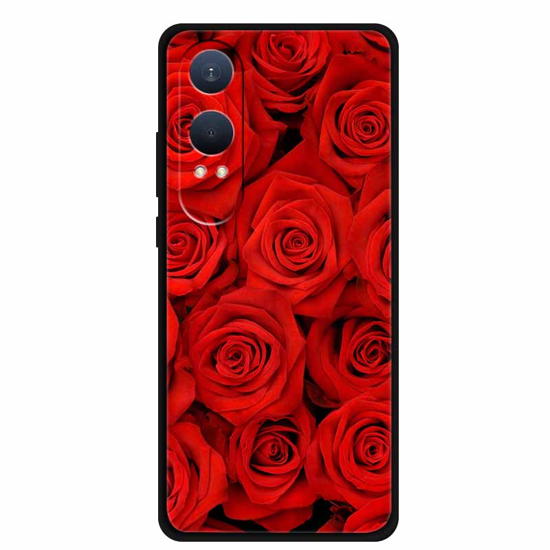 For OnePlus Nord CE4 Lite Case Global Luxury Soft Silicone TPU Back Cover for 1+ OnePlus Nord CE 4 Lite Cartoon Protective Cases