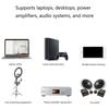 Aux Guitar Cable 6.5mm Jack To 3.5mm Audio Cable Splitter Stereo Sound Cord for Laptop, Mixer, Speaker