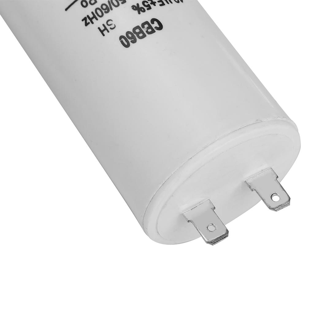 40uF Kondensator CBB60 450V 40uF Kondensator für Waschmaschine 50/60Hz