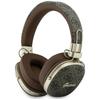 Guess Bluetooth ENC Metal 4G Script Logo Brown Over-Ear Headphones