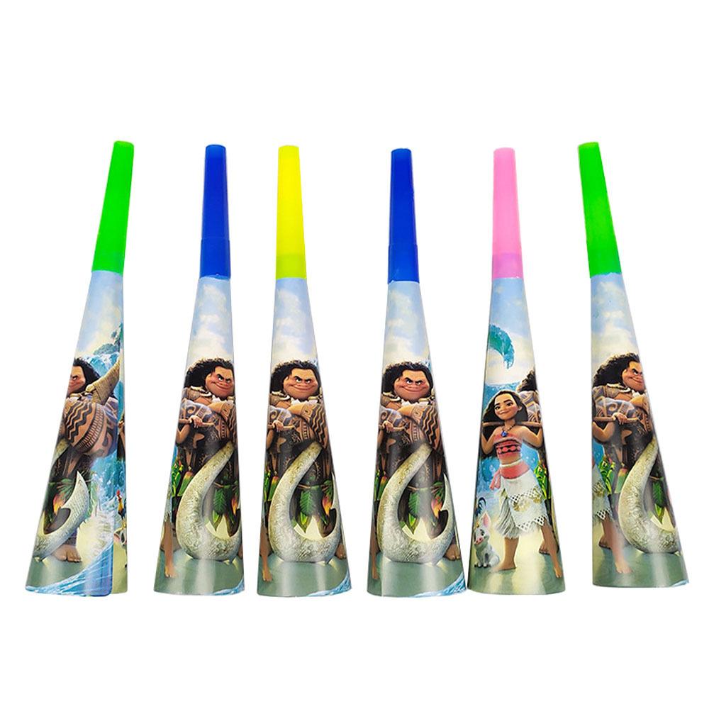 Moana Birthday Party Supplies Disposable Tableware Paper Plates Paper Cups Paper Towels Boy Decoration Green Environmental Protection