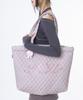 Innermuseum Glitter Dot Quilted Bag (Pink Bear)