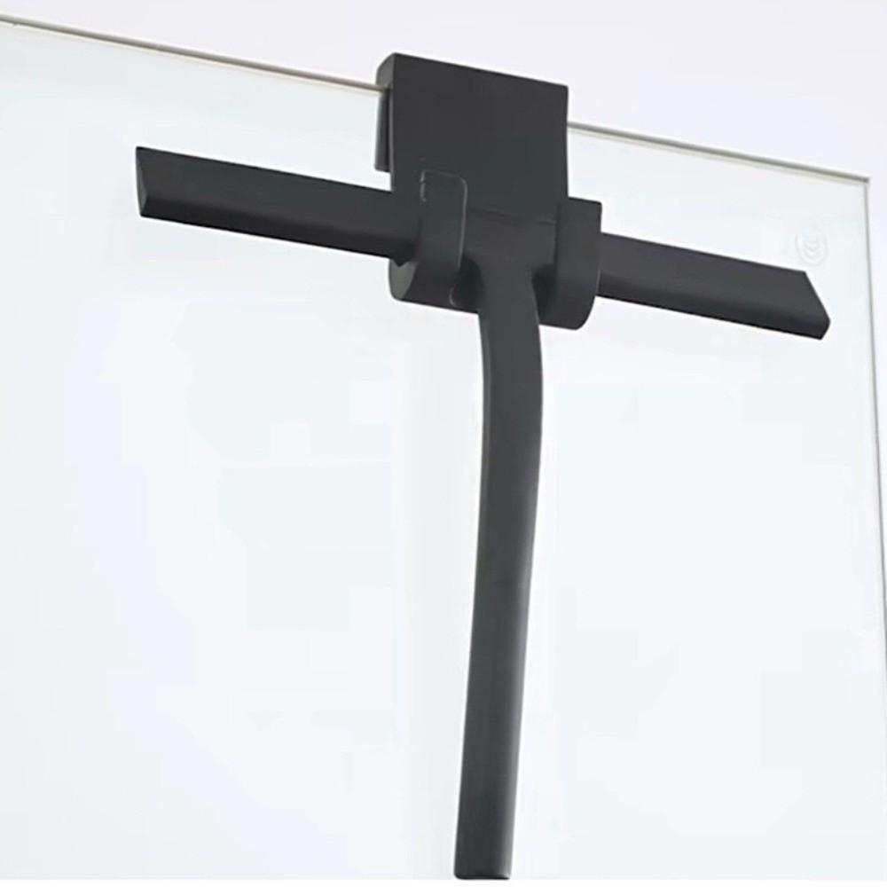 Efficient Shower Squeegee Metal Cleaning Tool Portable Glass Squeegee  Bathroom Use