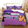 Anime Boys Bedroom Bedding Set Single Twin Printed Bed Set With Pillowcase Bed Duvet Cover Single Double Queen Super King Size