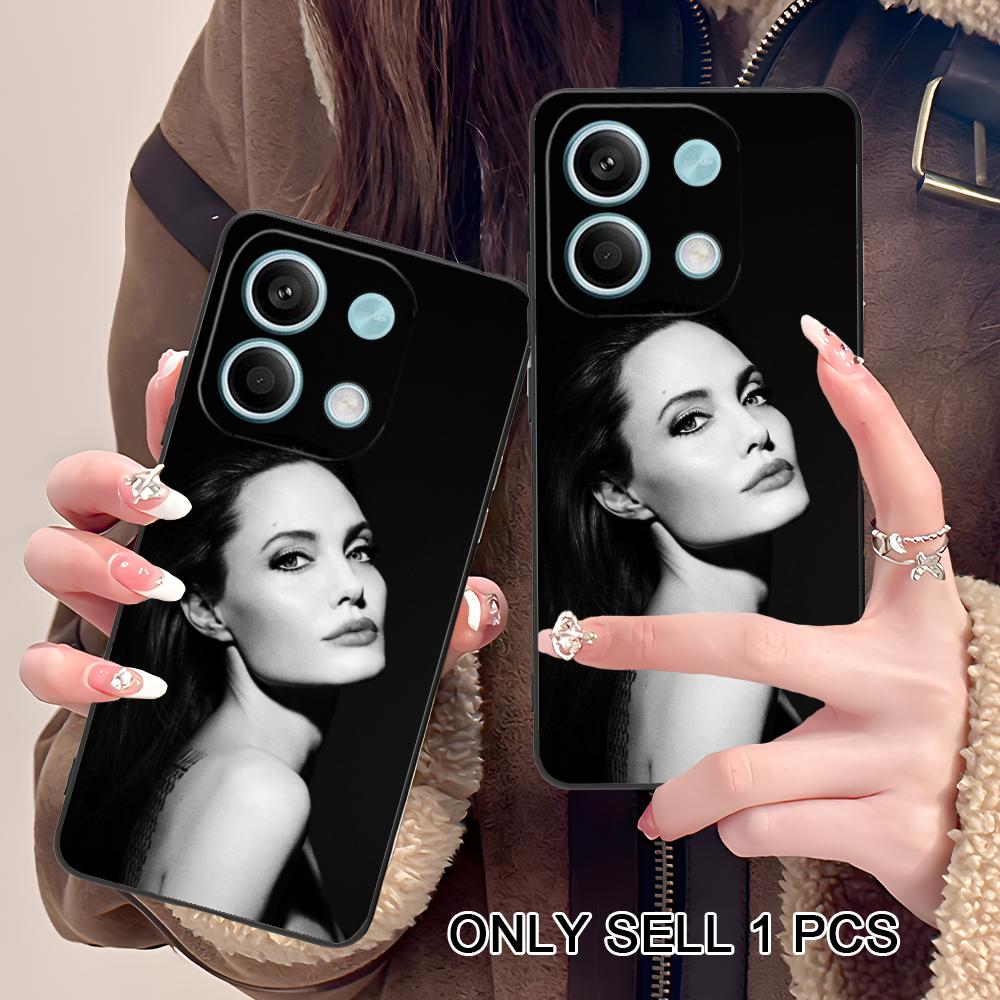Angel Jolie Matte TPU Mobile Phone Case for POCO M7 M6 M5 M4 M3 X7 X6 X5 X4 X3 Pro GT 5G Colorful Printing Cover
