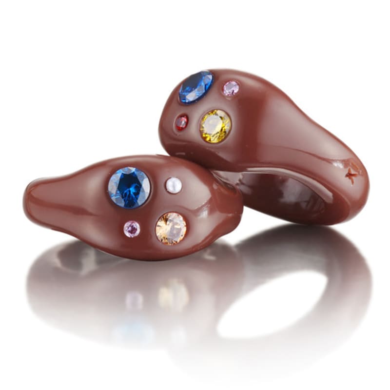 Boule de chocolat artisanale anonyme