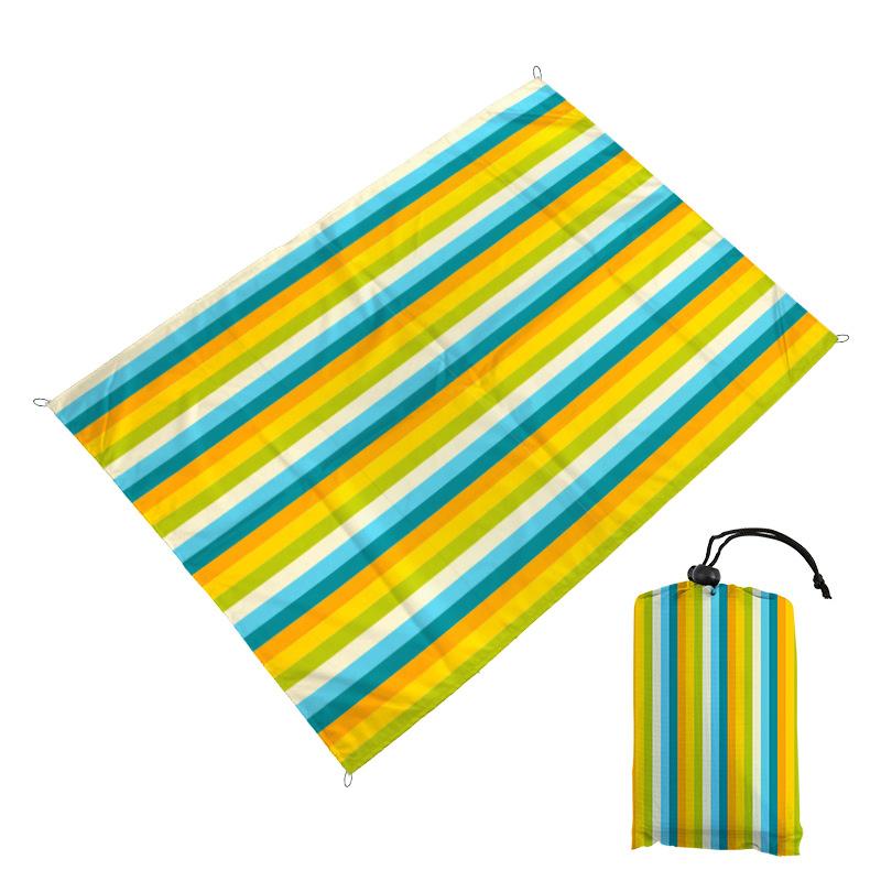 

Portable ultra-light beach floor mat, lightweight picnic mat, beach mat floor cloth shade canopy folding blanket 100*140cm