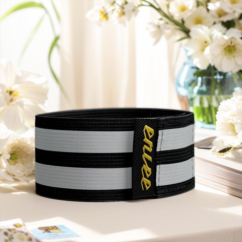 Anti-Roll Pants Band High Visibility Arms Band Cycling Trouser Strap Safety Cycling Trousers Strap for Outdoor Sports Jogging