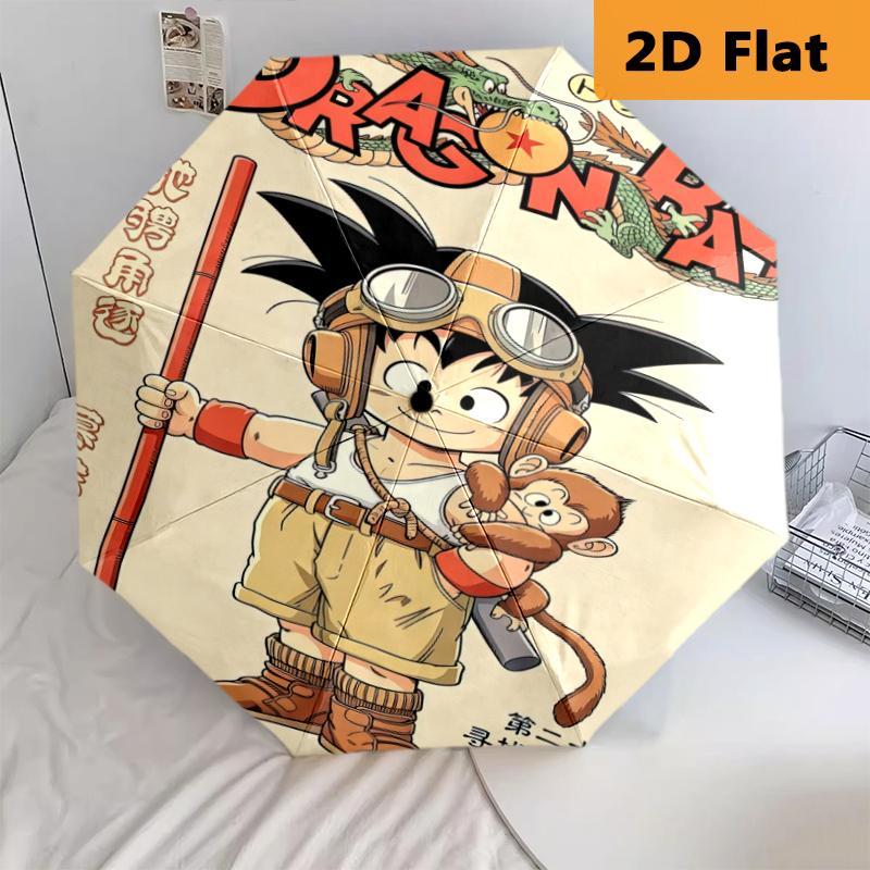1pc Dragon Ball umbrella Portable 8-rib structure suitable for all seasons, home, travel, outdoor umbrella
