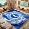 Brighton & Hove Albion Football Print Crystal Velvet Rug, Comfortable Water Absorbent Non Slip Indoor Floor Carpet