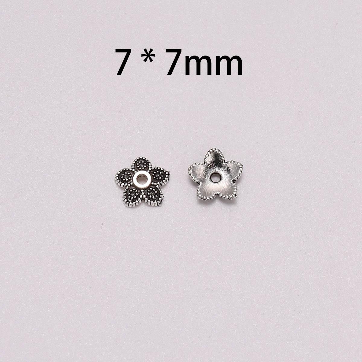 

Антикварные цветочные свободные колпачки из бисера с концами для изготовления ювелирных изделий своими руками 14.5mm x 20pcs