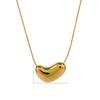 Geometric Stainless Steel Necklace For Women With Ushaped Design Suitable For Casual Wear
