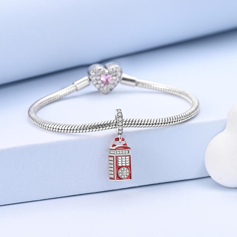 Copper Starry Night By Van Gogh Charms Bead Cz Zircon Whale Cat Pendant Fit Original Bracelet Necklace Diy Jewelry