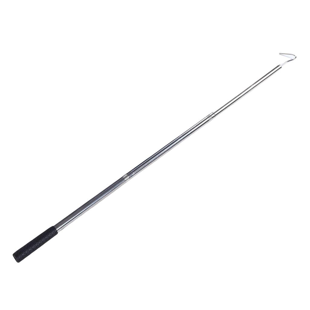 Attic Pull Down Hook System Aluminum Stainless Steel Up to 53.1 Inch Attic Ladder Pull Down Extension Rod Replacement