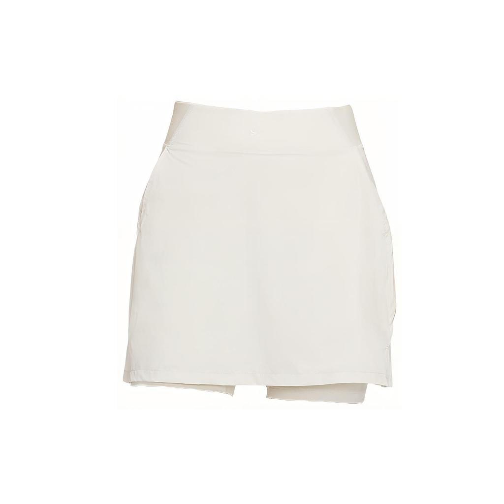Nike Solid Color Fashion Breathable A-Line Sports Comfortable Casual Skirt Women Skirts White DA0160-072