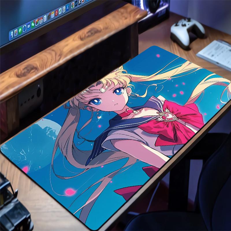 Mouse Pad SSailor Moon Computer Keyboard x Rug Carpet Large Gaming Accessories Mousepad PC Gamer Desk Mat Table Mouse Pads