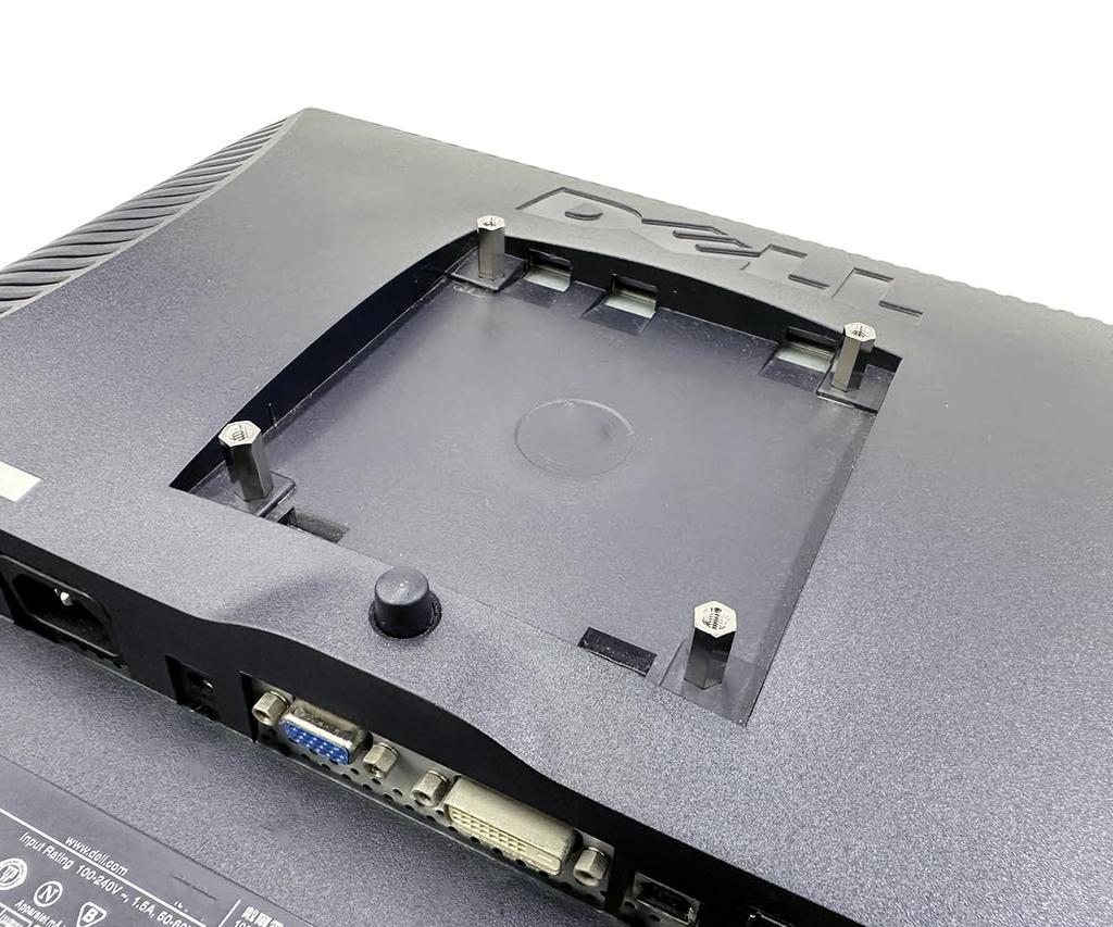 Nagao Seisakusho NBROS Espaciador VESA para Parte Trasera de Monitor 15mm M4 Cóncavo, Alto, Tornillos, NB-VESA-SPACER-M4