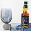Luxus Stielloses Weinglas Becher Glaswaren Strass Rauchgrau Wiederverwendbar für Cocktails Rotwein Whiskey Glas Diamant Geschenke