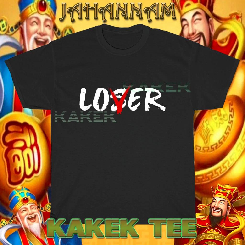 

New Shirt Lover Loser Horror Club Logo American T shirt Funny Size S to 5XL 4XL