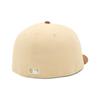 NEW ERA Cap 59FIFTY MLB NY Oat Milk 7 5950 NEYYAN MOCHA MOUSSE MULTI 2-Tone 3/8