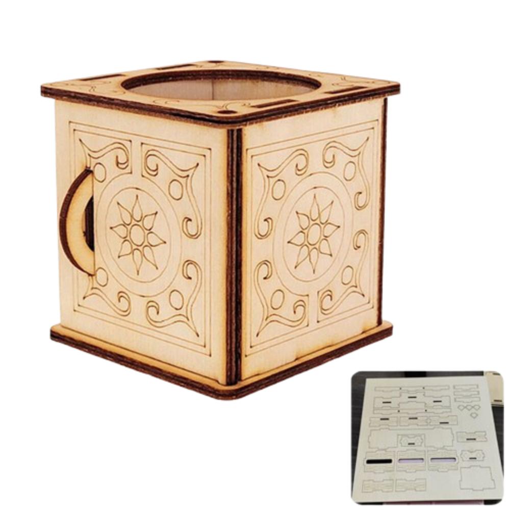 Educational Finger Magic Trick Toy Assembling Magic Pencil Box  Toy for Children