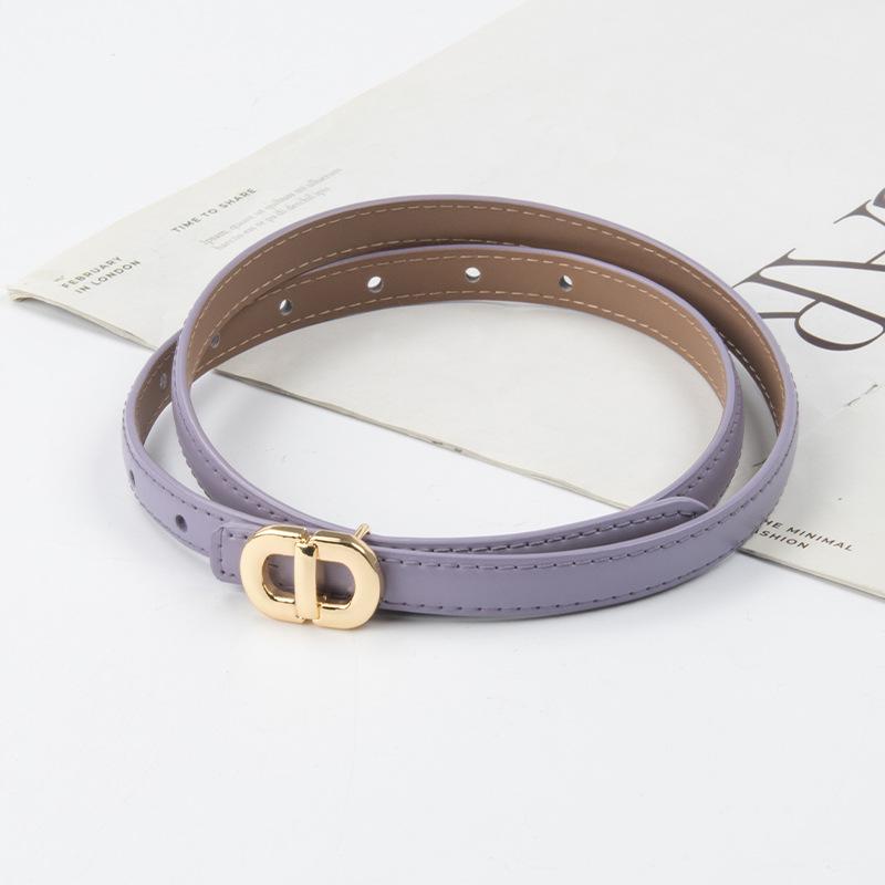 Genuine Leather Women's Belt Cowhide with Casual Pants Jeans Decorative Pants Women's Autumn and Winter Belt