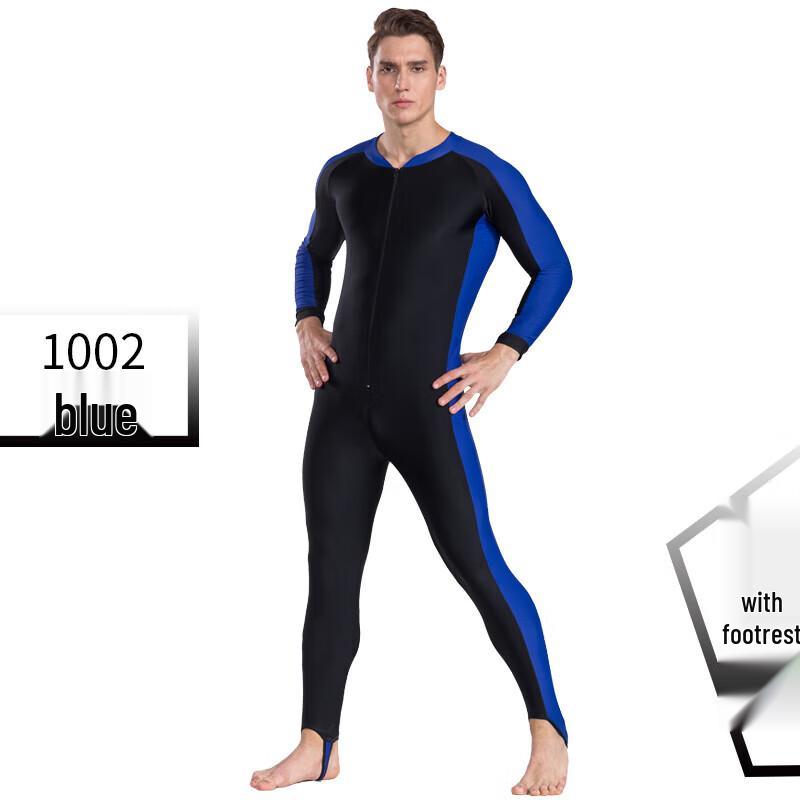 SBART Men s Full Body Long Sleeve Wetsuit - Sun Protection Swimsuit Model 1002 L