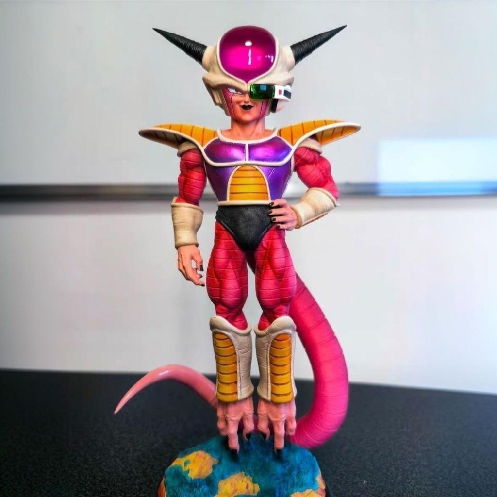 YS Latest Frieza Full-Paint Dragon Ball Figure Anime Fashionable GK Display Stand Figure Collectible Present great for daily use