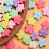 500g/Bag About360-700pcs DIY Beads Acrylic DIY Accessories Jewelry Beads Colorful Flower Starfish Hollow Out Loose Beads