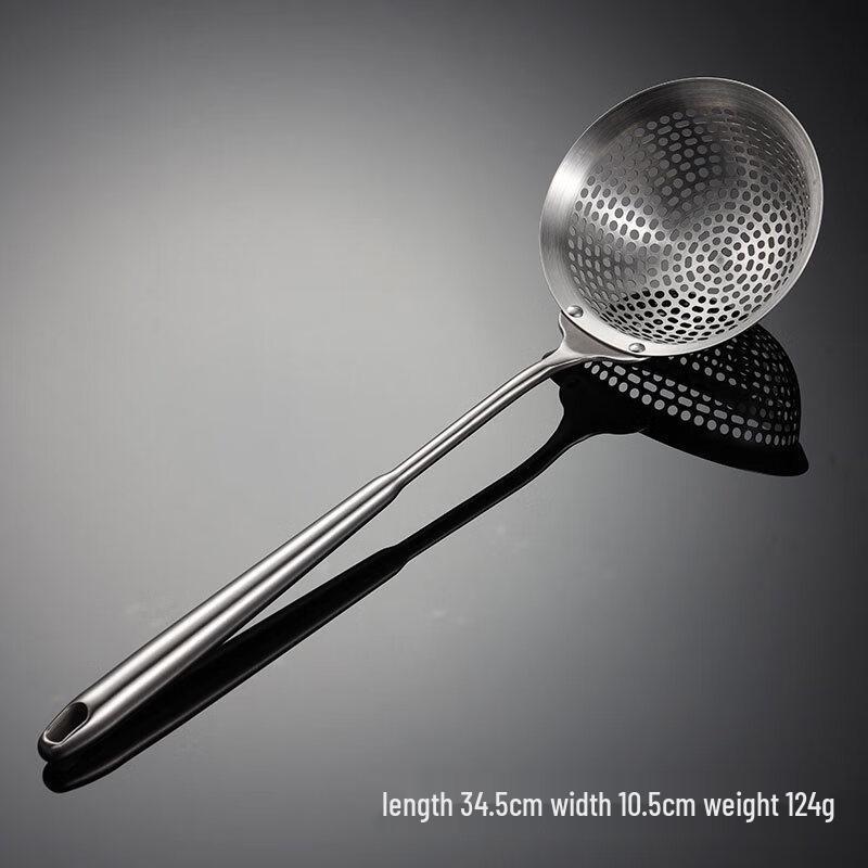 Wutuo 304 Edelstahl Schaumlöffel Sieblöffel Schöpfkelle