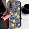 Fresh Lemon Case for Samsung Galaxy A53 A50 A50S A36 5G A35 A34 A33 A32 A30 A26 A24 A23 A22 A20 A16 A15 A14 A13 A12 4G Cover