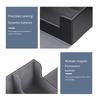 B03B-1800+ PU Card Deck Case Magnetic Closure Card Box Card Deck Case For Magnetic Game Cards Blue