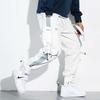 Man's Casual Pants Hip Hop Joggers Harem Pants Multi-pocket Ribbons Sweatpants