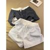 Summer Walking Pajama Pants for Women, 1011 New Korean Style Girlish Sweet Pants Suitable for Outdoor Wear, Casual Striped Pants, Comfortable Shorts
