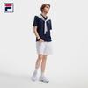 FILA Men's Knitted Short-Sleeve Polo Shirt