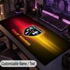 Large Mouse Padracing club de lens Custom Name Text Personalized Desk Mat Non Slip Gaming Pad