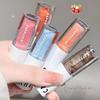 Cappuvini Clear Grey Purple Lip Gloss Hydrating Drying Lips Mirror Lip Glaze Tint Plumper Moisturizing Crystal Lip Oil Makeup