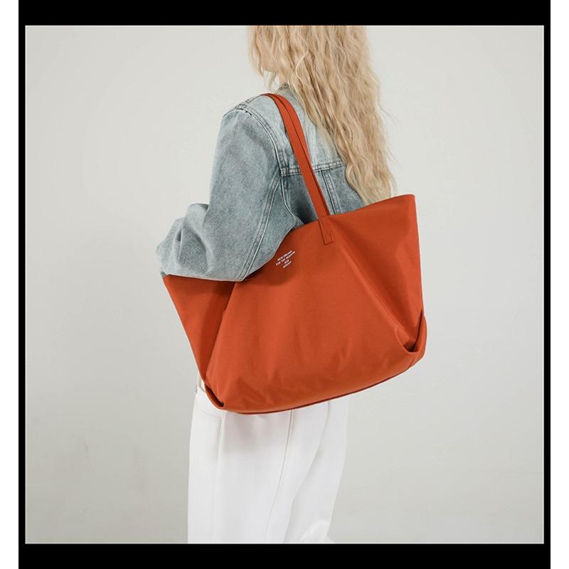 Ladies' Nylon Cloth Bag, Large Capacity Casual Shoulder Bag, Handbag