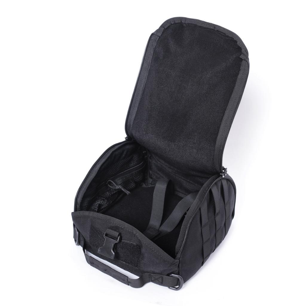 Tactical Helmet Bag Pack,Multi-Purpose Molle Storage Carrying Pouch for Sports Hunting Shooting Combat Helmets