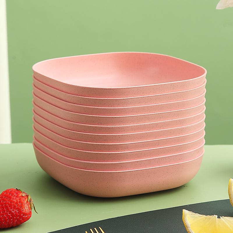 Japanese-Style Creative Plastic Bone Dish with Base