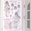 Kawaii Cupid Angel Anime Girls Tapestry Cute Line Art Sweet Wall Hanging Pink Girly Aesthetic Background Cloth for Bedroom Dorm