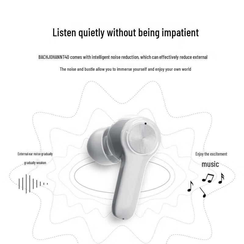Bach John T40 Wireless In-ear Bluetooth Earbuds