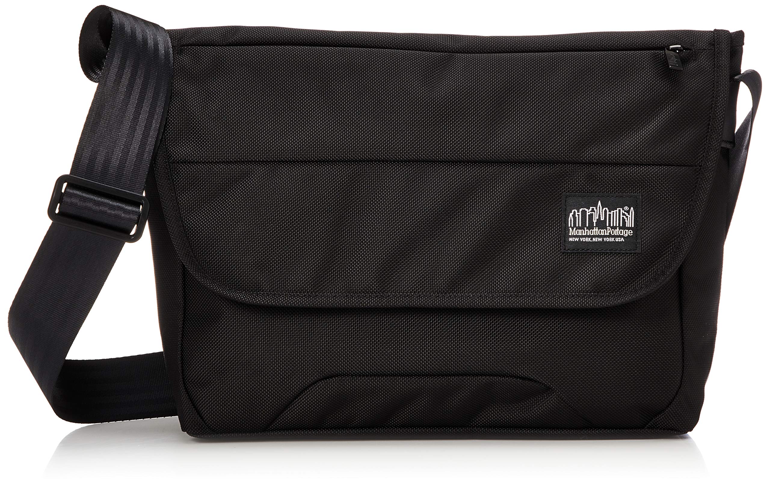 

Black Genuine Product Messenger Bag THE MET MESSENGER BAG Black [Manhattan Portage] Label] [Official] Men s чорний