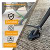 SHINKXMT Motorcycle Sidekick Assist Bracket Kickstand Diameter 19mm-23mm Universal Side Stand Extension Auxiliary Tool