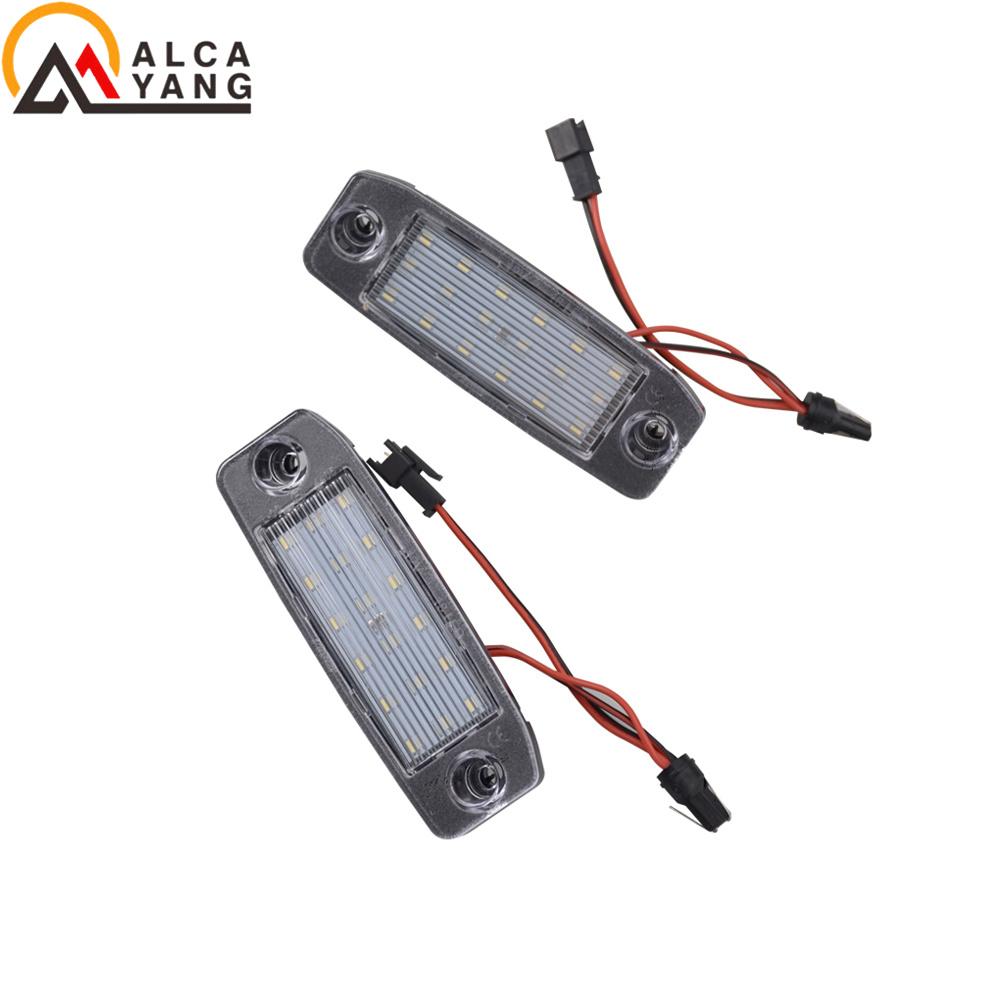 

For Hyundai Sonata Kona Kia Sportage Error Free Car License Plate Lights High Quality 2pcs