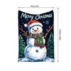 Tuniu Merry Christmas Snowman Blanket Throw Sofa Bed Room Decorative Warm Cozy Gift