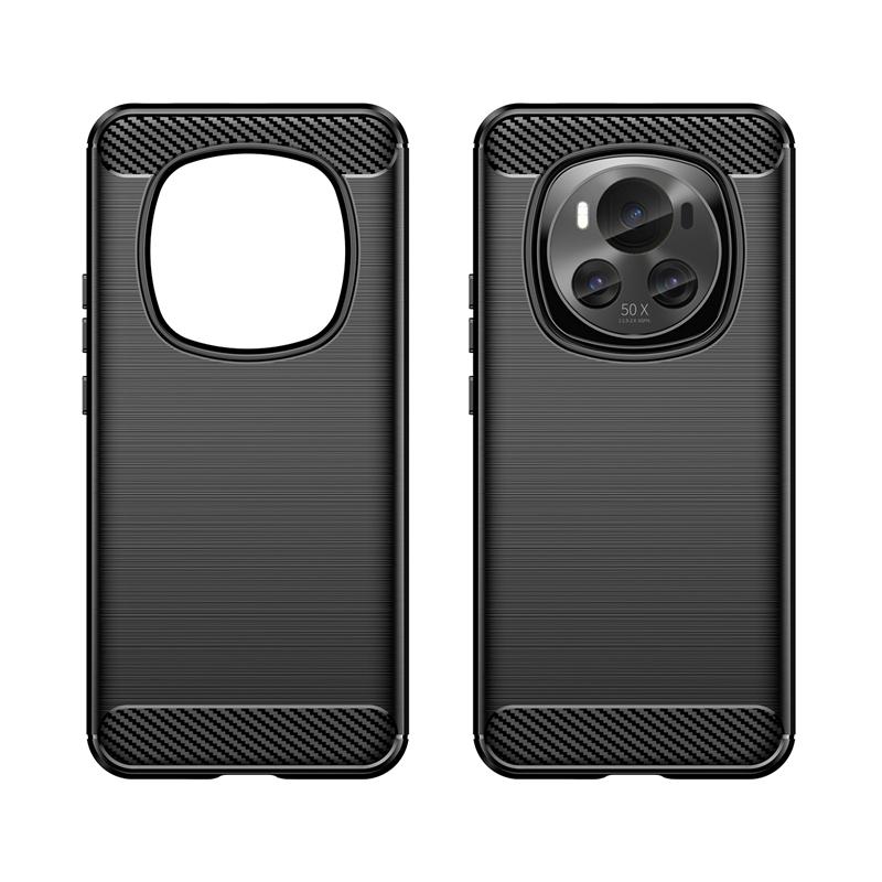 For Cover Huawei Honor Magic 6 Case Honor Magic 6 5G Capa New Shockproof Bumper Soft TPU Carbon Fiber Cover Honor Magic 6 Pro 5G